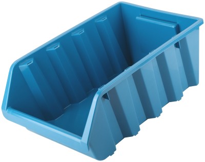 Лоток для крепежа пластиковый 375х225х160 мм синий