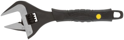 Ключ разводной "Контур", узкие губки, шкала, экстра увелич.захват, ПВХ накладка на ручку  200 мм ( 39 мм ) ( 70172 )