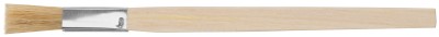 Кисть узкая, натуральная светлая щетина, деревянная ручка 15 мм ( 01245 )