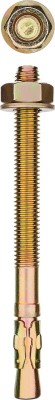 Анкер клиновой, М12 x 150 мм, 10 шт, желтопассивированный, ЗУБР,  ( 302032-12-150 )