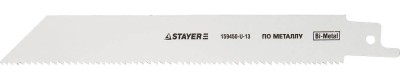 Полотно STAYER "PROFI" S922VF к саб эл.ножов Bi-Met,универс c перем шаг зубьев,дер с гвозд,метал,пласт,рез труб до 2"  ,  ( 159450-U-13 )