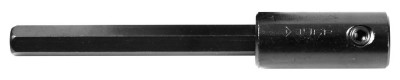 Удлинитель для коронок биметаллических, имбусовый ключ, шестигранный хвостовик 12,5мм, 140мм, ЗУБР,  ( 29539-140 )