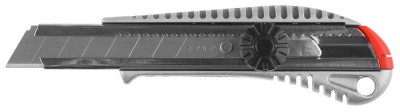 ЗУБР Про-18В 18 мм, Нож с сегментированным лезвием (09172)