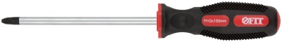 Отвертка "Универсал", CrV сталь, прорезиненная ручка, Профи  8х150 мм РН3 ( 55118 )