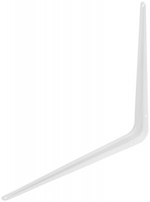 Уголок-кронштейн белый  300х350 мм (0,9 мм) ( 66071 )