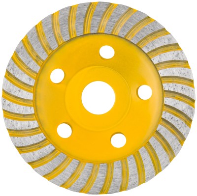Диск алмазный шлифовальный, посадочный диаметр 22,2 мм," Турбо"  125 мм ( 39521 )