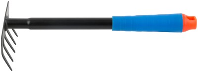 Грабельки ручные, синяя пластиковая ручка 295 мм ( 77061 )