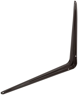 Уголок-кронштейн коричневый 250х300 мм (0,9 мм) ( 66063 )