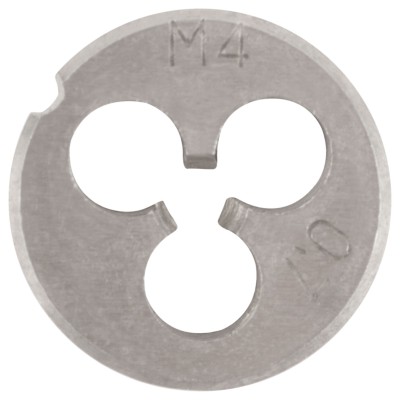 Плашка метрическая, легированная сталь  М4х0,7 мм ( 70821 )