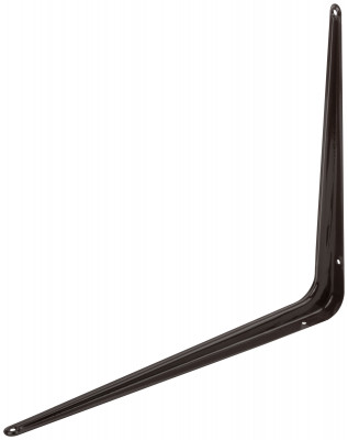 Уголок-кронштейн коричневый 300х350 мм (0,9 мм) ( 66073 )