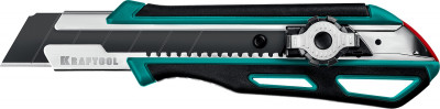 Нож с двойным фиксатором GRAND-25, сегмент. лезвия 25 мм, KRAFTOOL ( 09190 )