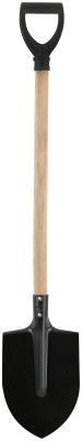 Лопата штыковая с деревянным черенком и V-ручкой  210х280х1245 мм ( 77210 )