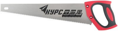 Ножовка по дереву универсальная, шаг 4,5 мм, пластиковая прорезиненная ручка 400 мм ( 40351 )