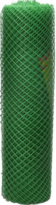Решетка заборная Grinda, цвет зеленый, 1,2х25 м, ячейка 35х35 мм,  ( 422265 )