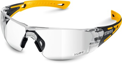 STAYER MX-9 прозрачные, двухкомпонентные дужки, открытого типа, защитные очки (110490)