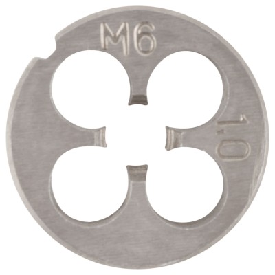 Плашка метрическая, легированная сталь  М6х1,0 мм ( 70823 )