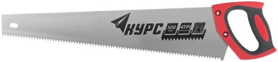 Ножовка по дереву универсальная, шаг 6,0 мм, пластиковая прорезиненная ручка 500 мм ( 40353 )