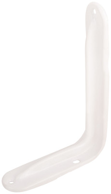 Уголок-кронштейн усиленный белый 100х150 мм (0,8 мм) ( 65956 )