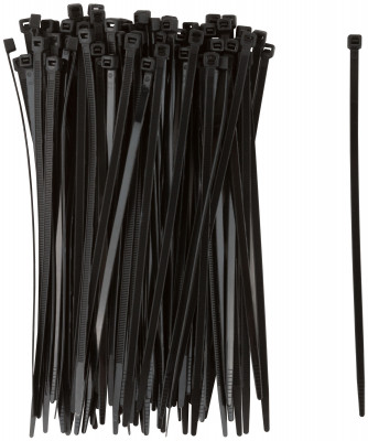 Хомуты нейлоновые для проводов, черные 100 шт.,  4,8х200 мм ( 60354 )