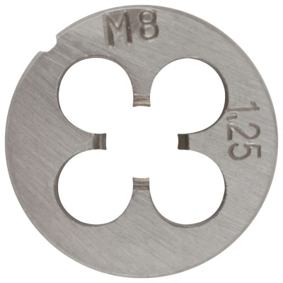 Плашка метрическая, легированная сталь  М8х1,25 мм ( 70825 )