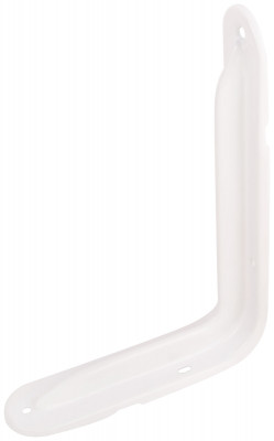 Уголок-кронштейн усиленный белый 140х200 мм (1,0 мм) ( 65961 )