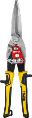 STAYER COBRA Прямые удлинённые ножницы по металлу, 290 мм ( 23055-29_z01 )