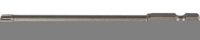 Биты "X-DRIVE" торсионные кованые, обточенные, KRAFTOOL 26125-30-100-1, Cr-Mo сталь, тип хвостовика E 1/4", Т30, 100мм, 1шт,  ( 26125-30-100-1 )