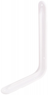 Уголок-кронштейн усиленный белый 230х350 мм (1,0 мм) ( 65976 )