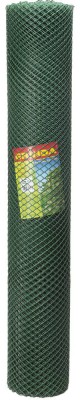Решетка садовая Grinda, цвет хаки, 1,63х15 м, ячейка 18х18 мм,  ( 422277 )