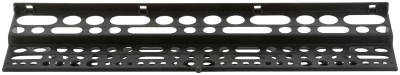 Полка для инструмента пластиковая черная, 96 отверстий, 610х150 мм ( 65704 )