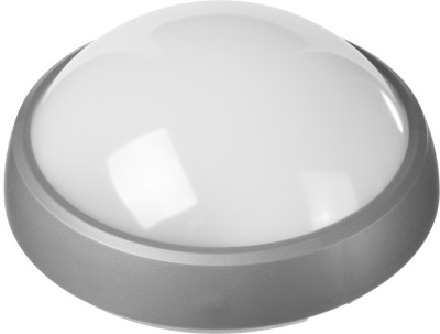 Светильник STAYER "PROFI" PROLight светодиодный, влагозащищенный IP65, пластиковый корпус, PC, влагозащищенный, круг, металлик, 4000К, 12(100Вт),  ( 57362-100-S )