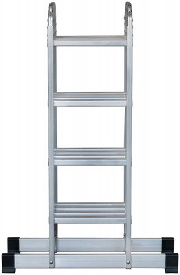 Лестница-трансформер алюминиевая, 4 секции х 4 ступени, вес 13,2 кг ( 65450 )