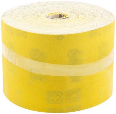 Рулон шлифовальный на бумажной основе, алюминий-оксидный абразивный слой 115 мм х 50 м, Р 150 ( 38057 )