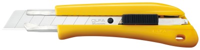 OLFA 18 мм, Нож с выдвижным лезвием, с автофиксатором (OL-BN-AL)