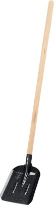 ЗУБР ПРОФИ-5 350х230х1450мм, полотно 1.6мм, закалено, c ребрами жесткости, дерев. черенок высш. сорт, совковая лопата, тип ЛСП, Профессионал (39457)