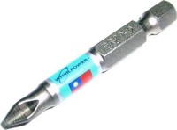 Бита крестовая для шуруповерта, PH3, длина 50 мм, E 1/4", 1 шт, WHIRLPOWER ( 271405003 )