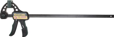 Струбцина "EcoKraft" ручная пистолетная, KRAFTOOL 32226-45, пластиковый корпус, 450/650мм, 150кгс,  ( 32226-45 )