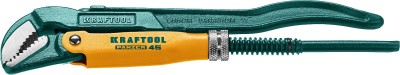 KRAFTOOL PANZER-45, №0, ключ трубный, изогнутые губки ( 2735-05_z02 )