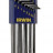 Ключи шестигранные набор  L  с шариком 10 шт 1,5-10 мм с держателем (6уп/кор), IRWIN, ( Т10757-10504810 )