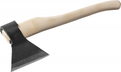 Топор кованый ИЖ с прямым лезвием и деревянной рукояткой, 1,0кг,  ( 2071-10 )
