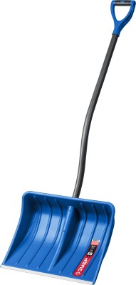 ЗУБР АРКТИКА 550 мм, пластиковая, с алюминиевой планкой, эргономичный металлический черенок, V-ручка, Снеговая лопата (39918)