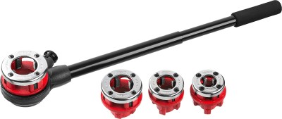 Набор резьбонарезной трубный №4, MIRAX 28240-H4: 1/2"-1 1/4", 5 предметов,  ( 28240-H4 )