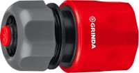 Соединитель GRINDA с автостопом, из ударопрочной пластмассы, 3/4"  ,  ( 8-426330_z01 )
