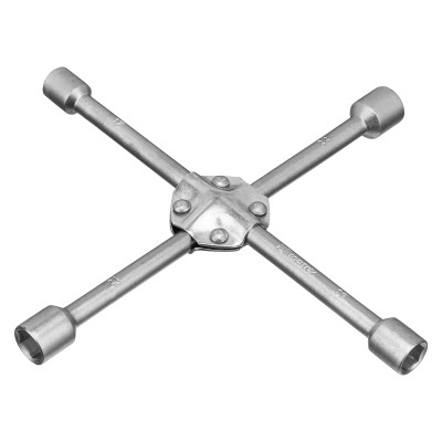 Ключ-крест баллонный, 17 х 19 х 21 х 22 мм, усиленный, толщина 16 мм Matrix Professional, ( 14244 )