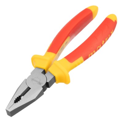 Плоскогубцы комбинированные, Insulated, 180 мм, двухкомпонентные рукоятки Matrix Professional, ( 16903 )