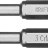 Биты "X-DRIVE" торсионные кованые, обточенные, KRAFTOOL 26127-3-50-2, Cr-Mo сталь, тип хвостовика E 1/4", HEX3, 50мм, 2шт,  ( 26127-3-50-2 )