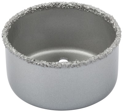 Коронка кольцевая по кафелю карбидная, глубина пропила 25 мм, 54 мм ( 16570 )