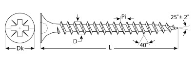 Саморезы СУ-Б универсальные, 100 х 6.0 мм, 8 шт, белый цинк, ЗУБР,  ( 4-300377-60-100 )
