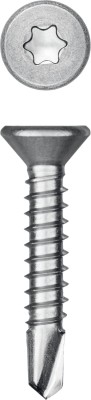 KRAFTOOL DS-C 25 х 3.9 мм, А2, сверло, потай, ТХ15, саморез нержавеющий, 500 шт (300932-39-025)