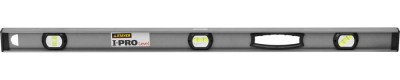 Уровень STAYER "PROFESSIONAL" I-PROLevel, усилен рельс с ручками, утолщен особопрочн профиль, точность 1мм/м, 3 ампулы, 100см,  ( 3477-100 )